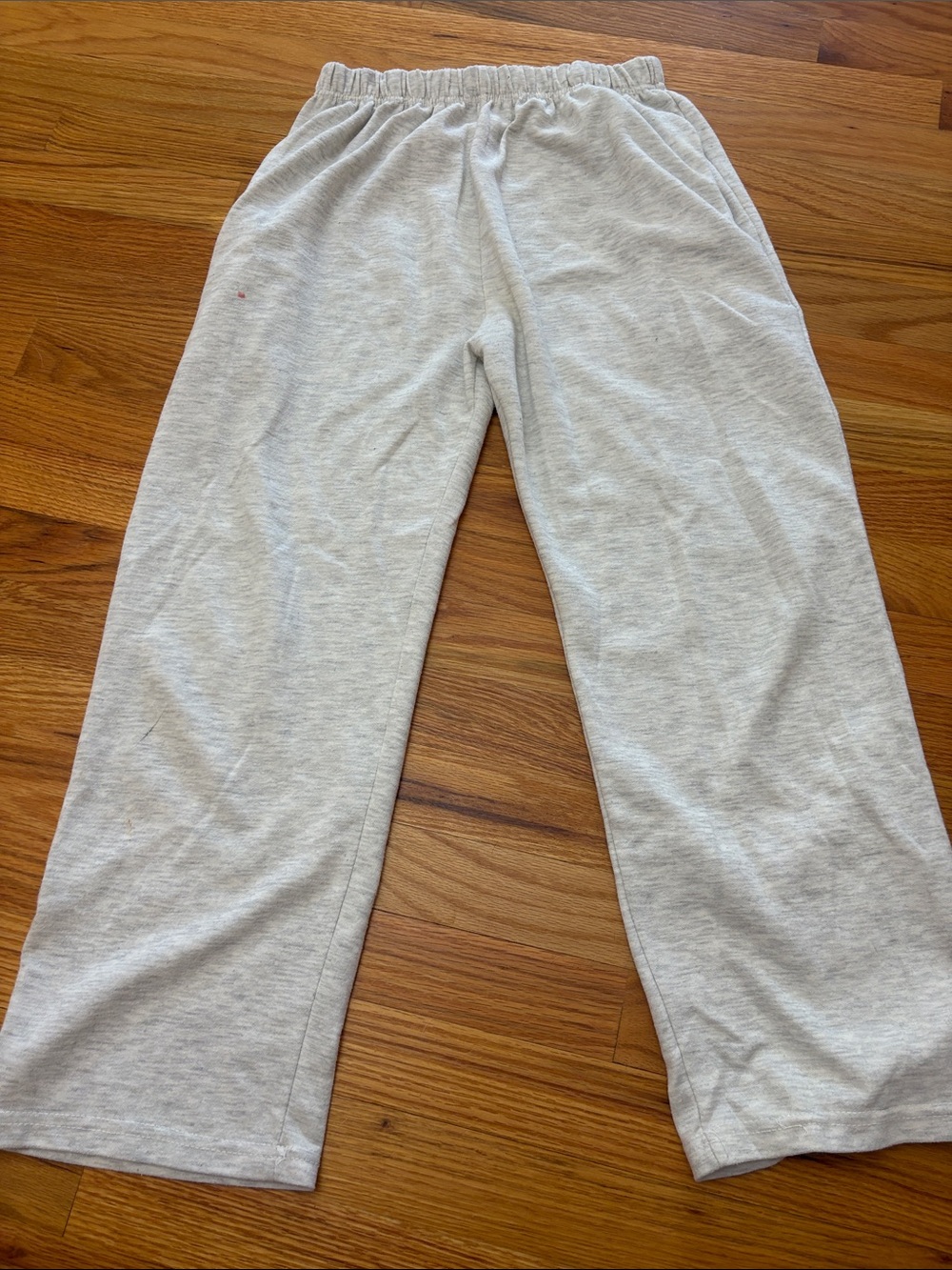 Women’s Light Gray Elastic Waist Lounge Pants